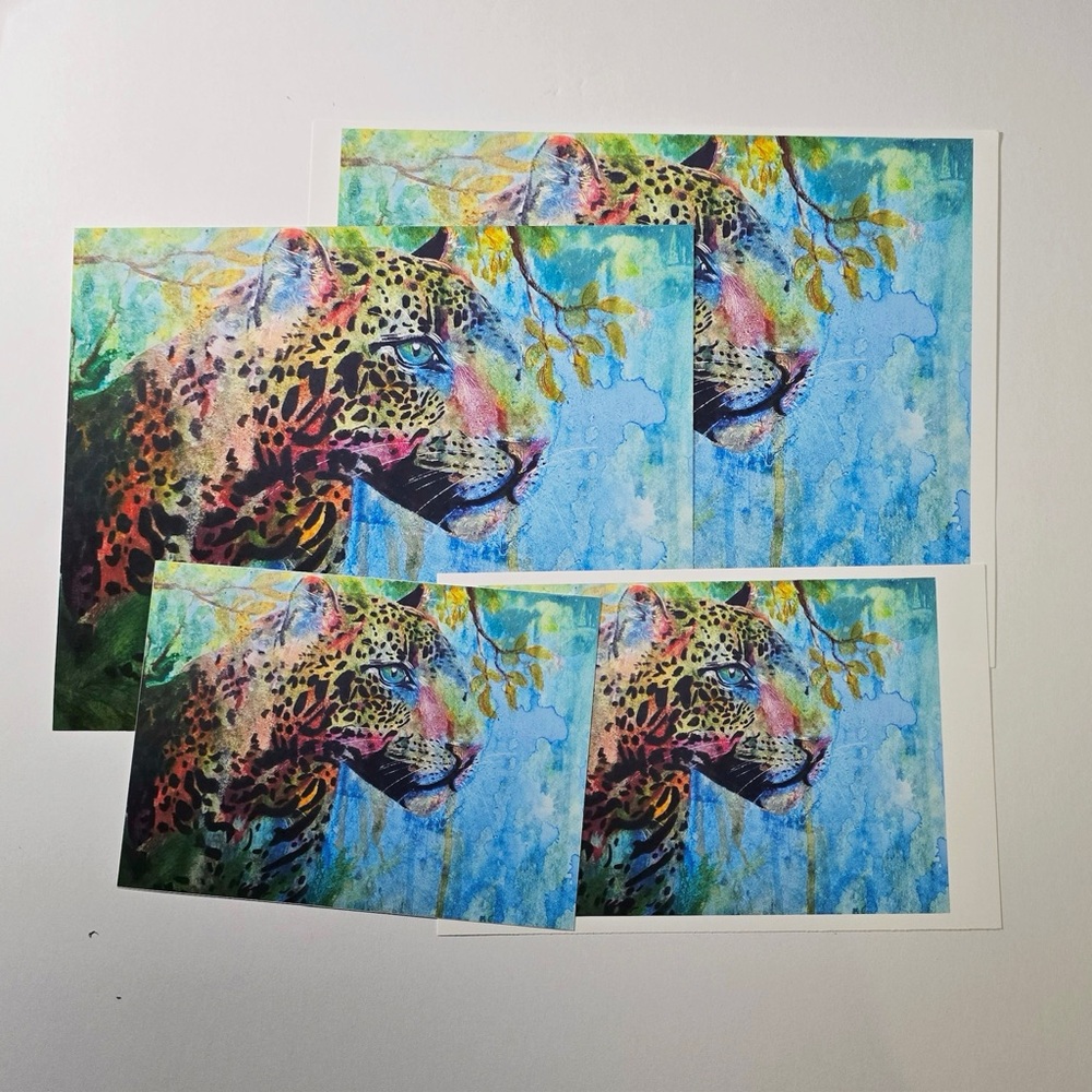 💜 Prints - Charity Collection: ‘Washing Away’ Piece 1 - Amur Leopard 💜